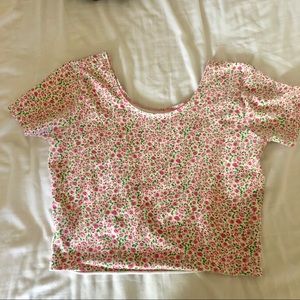 American Apparel cotton crop top